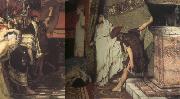 Alma-Tadema, Sir Lawrence, A Roman Emperor AD 41 (mk23)